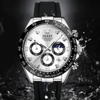 OLEVS Man Luxury Waterproof Chronograph Sport Wristwatch - Acquisti Online
