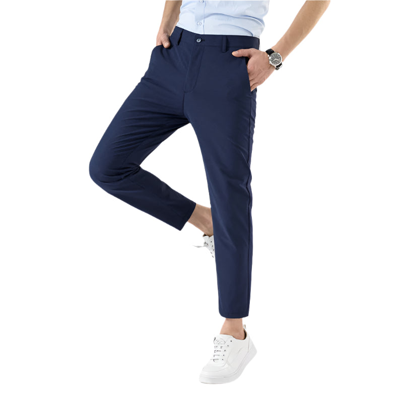 Men's Spring And Autumn Slim Fit Skinny Business Men's Suit Pants