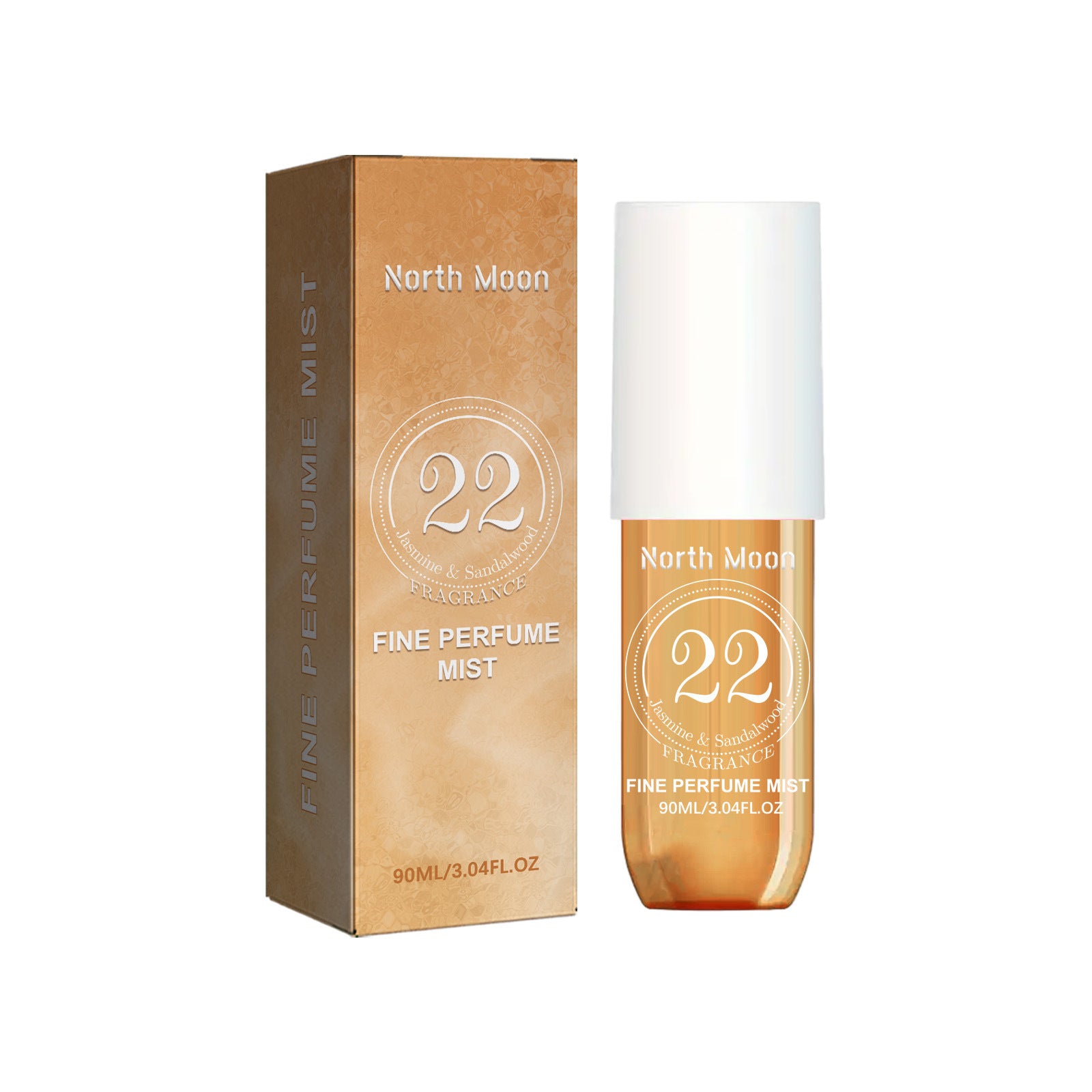 Women North Moon Fine Perfume Mist 90ml Women Perfume Spray Series Fresh Long Lasting Jasmine Aroma Women Perfumes - Acquisti Online