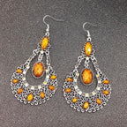 Bohemian water droplets tassel earrings - Acquisti Online