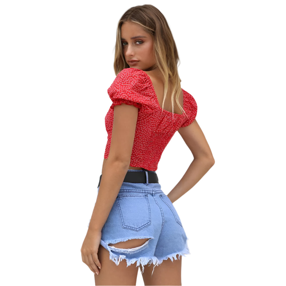 Damesmode T-shirt met smalle huid