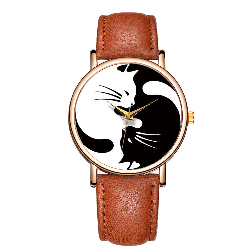 Fashion Women's Quartz Watch Waterproof Original Leather Wristwatch Simple Casual Watch Moda Clock Reloj Hombre