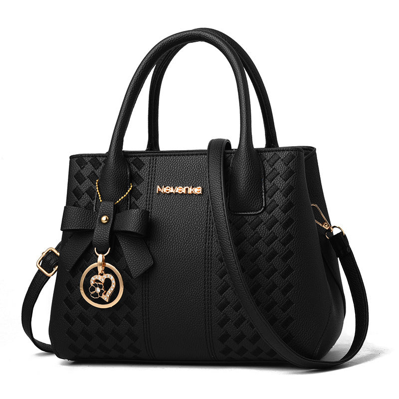 Women's Bag Fashionable Handbag Original Leathe Shoulder Bag Multi Pocket Large Capacity Portable Shoulder Messenger Bag