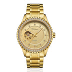 Fashionable Double Hollow Mechanical Watch Diamond High-end Men Mechanical Watch - Acquisti Online