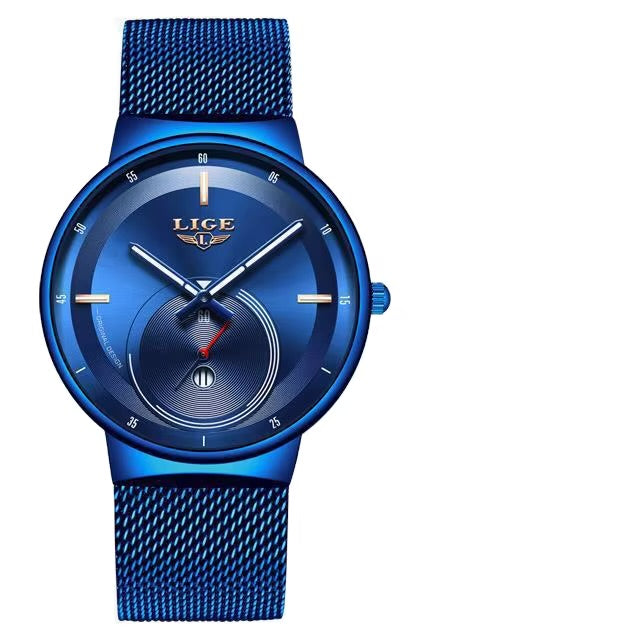 Modieus waterdicht quartzhorloge voor heren