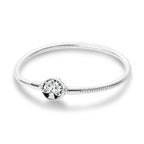 Copper Plated 925 Silver Bracelet Starfish Shell Turtle Basic Chain