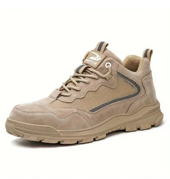 Men's Anti-smash And Stab-proof Labor Protection Shoes Lightweight EVA Soft Sole