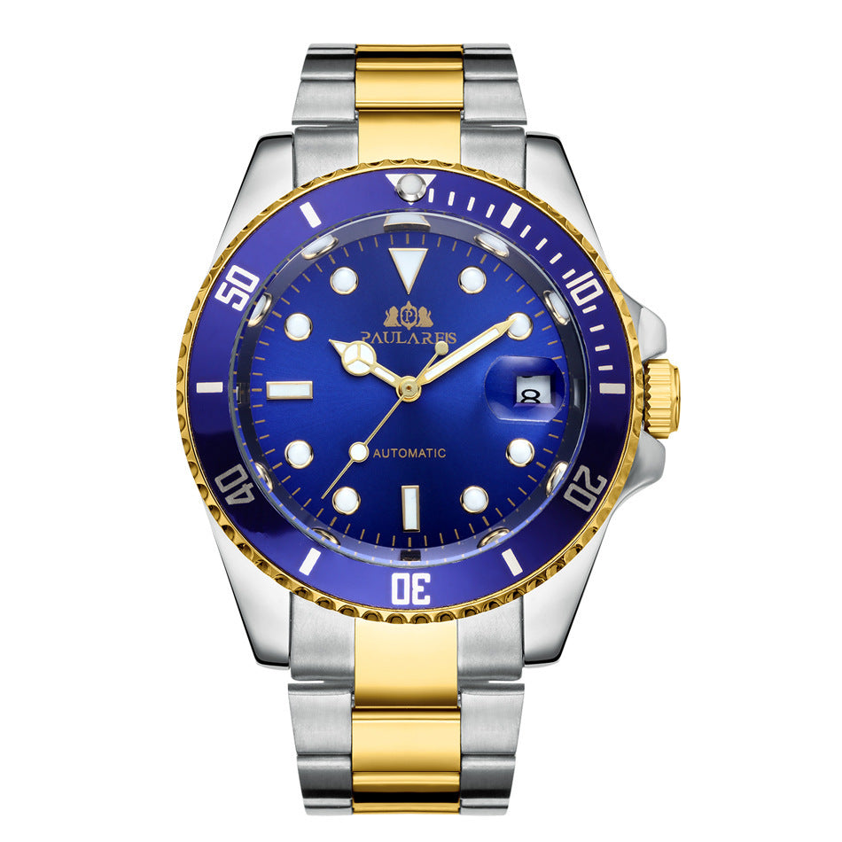 Orologio da polso sportivo meccanico automatico classico da uomo di lusso PAULAREIS