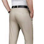 Bamboo Fiber Thin Loose Business Formal Wear Men's Pant