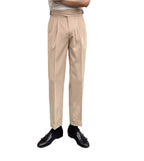 Harem Men's Ninth Pants Fashion Brand Draped Suit Pants