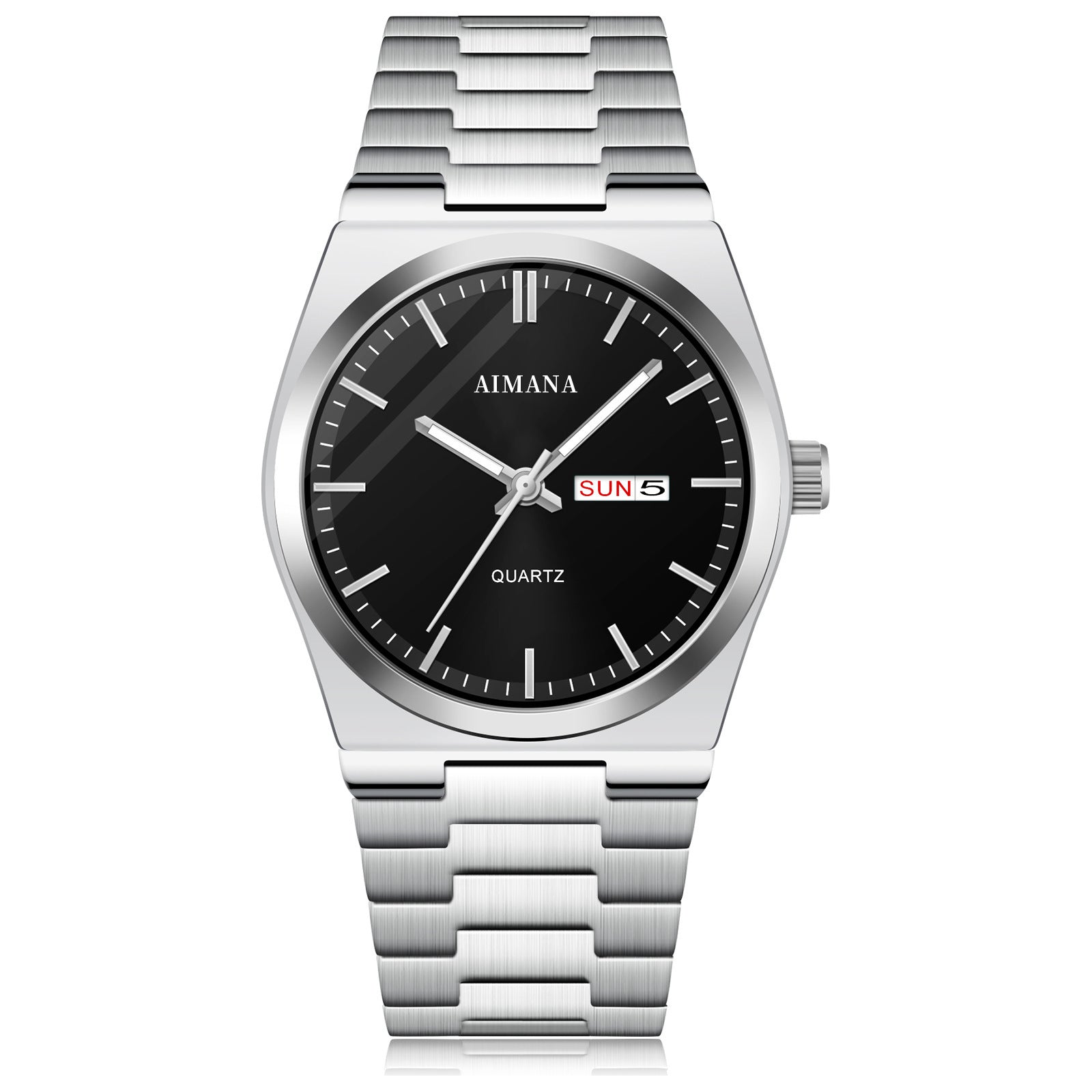 Aimana Business Luminous Quartz Watch Ultra-thin Men's Waterproof Luminous Quartz Watch