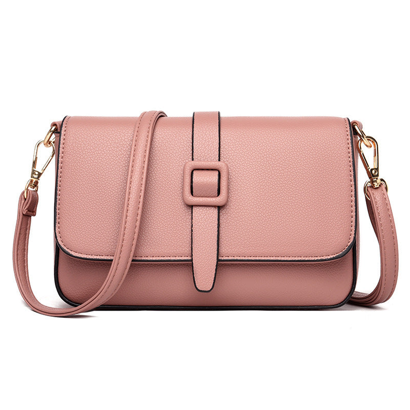 Dames modieuze schoudertas originele leren multi rits zak schouder kleine vierkante tas dames crossbody tas