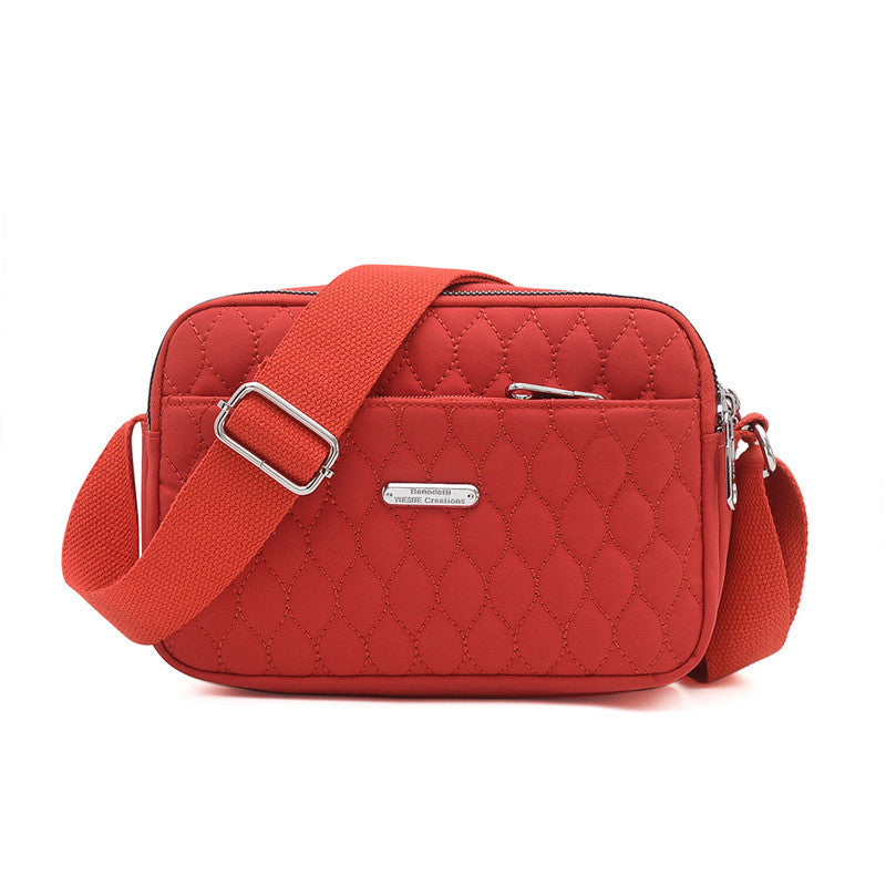 Women Crossbody Bag Rhombus Creative Fashion Solid Color Shoulder Bag Large Capacity Women's Shoulder Messenger Bag