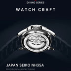 CADISEN C8201 Man Business Casula Automatic Watch - Acquisti Online