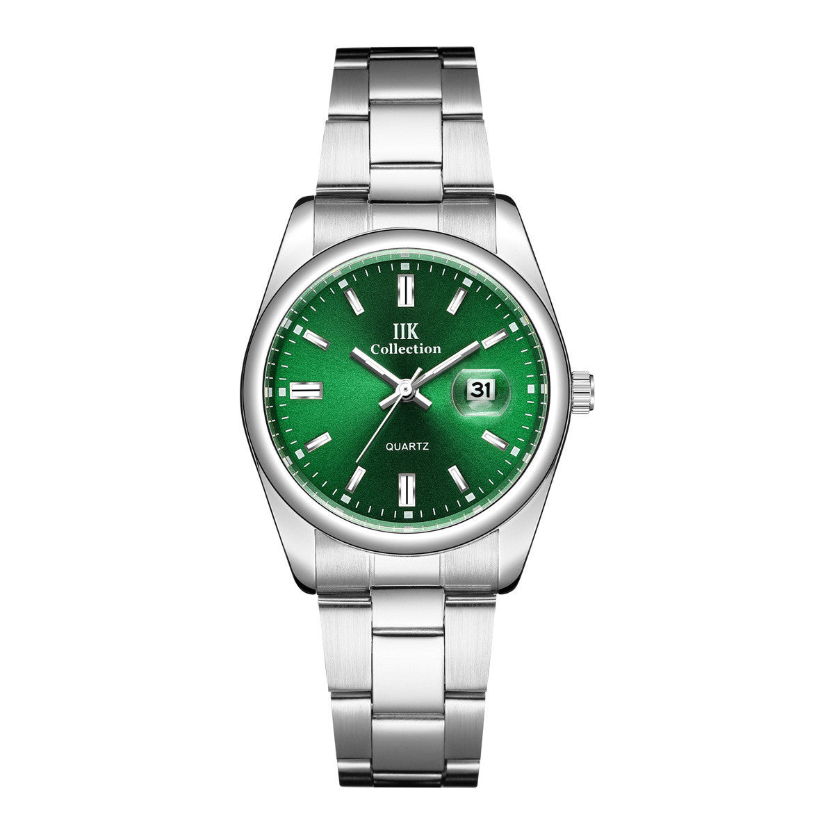 Dames quartzhorloge, modieus luxe polshorloge, analoog roestvrij staal, waterdicht, elegant sport quartzhorloge voor dames