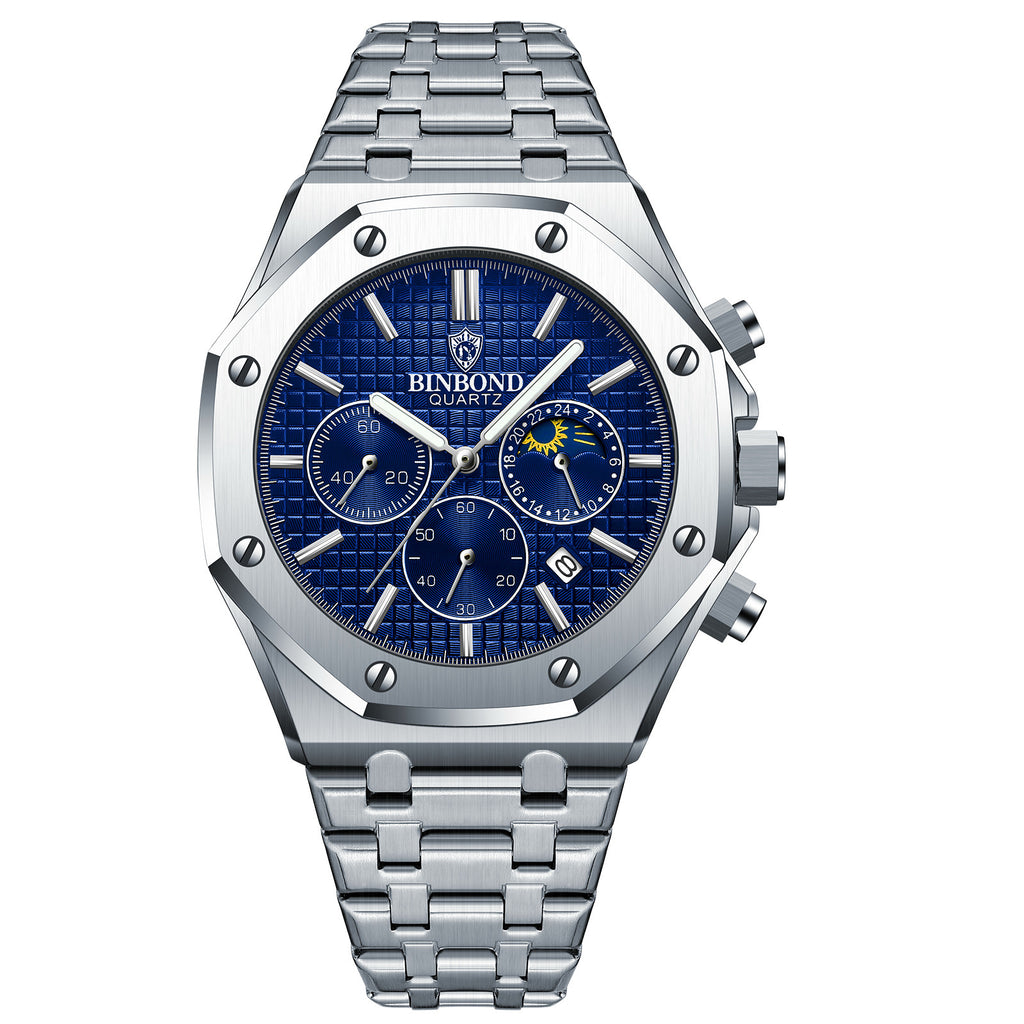 Multi-Function Sports Men's Quartz Watch