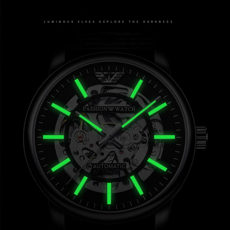 Fashion Man Automatic Skeleton Watches - Acquisti Online