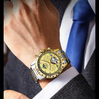 POEDAGAR Man Luxury Automatic Tourbillon Waterproof Steel Band Watch - Acquisti Online