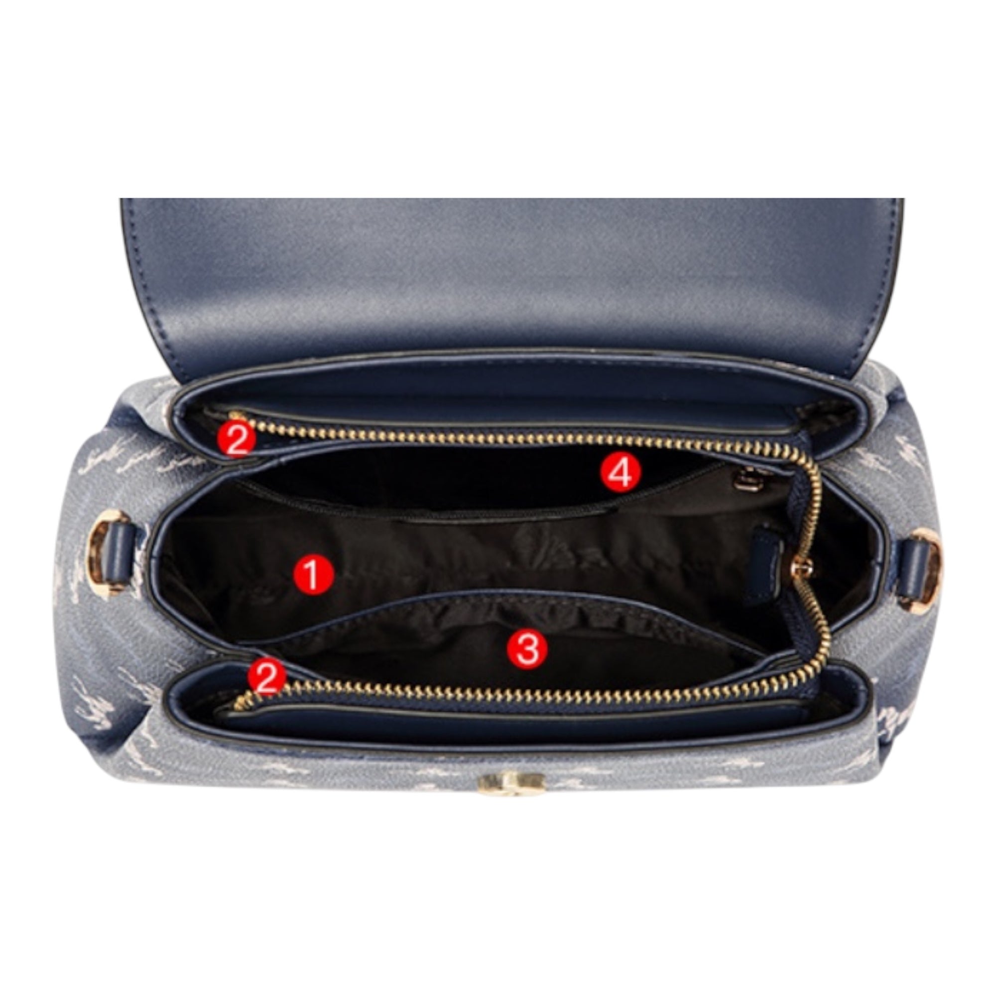 Women's Fashionable Shoulder bag High Quality Fabric Zipper Pocket Crossbody bag Magnetic Buckle Women's Handbag