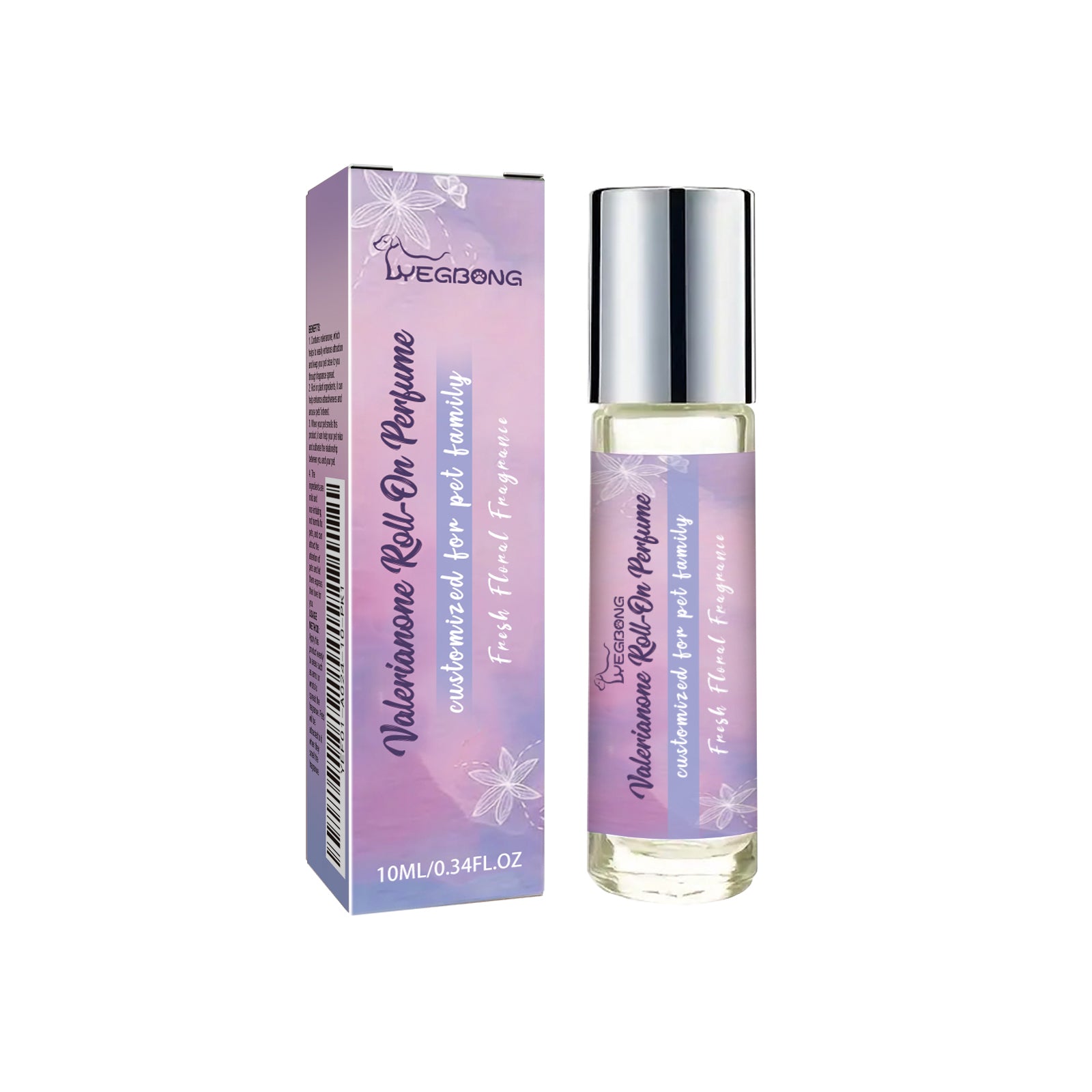Valeriaan Roll-On Parfum, Ontspan uw huisdier om de angst van uw hond te verlichten Huisdier Roller Parfum