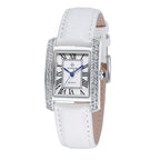 WWOOR Women's Leather Band Square Dial Women Watches Analog Quartz Waterproof Business Wrist Watch