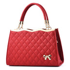 Female Bag Spring New Embroidered Rhombus Ladies Handbag