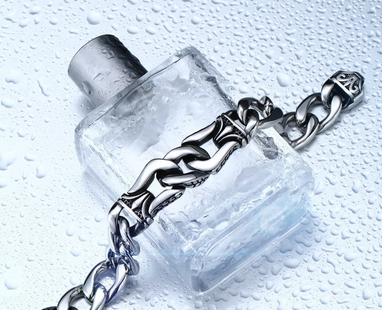 Men's titanium bracelet - Acquisti Online