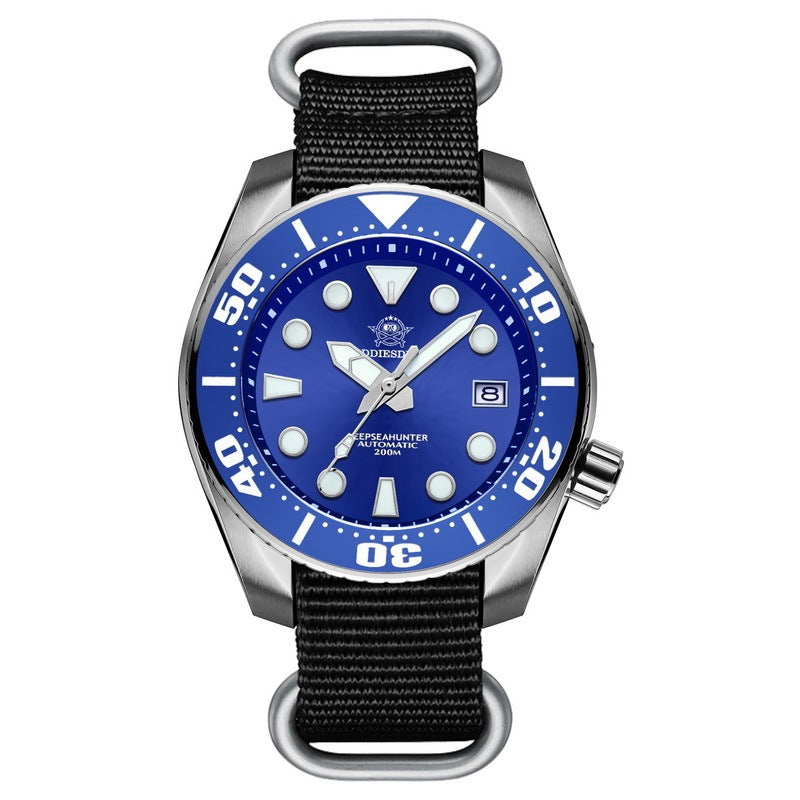 ADDIESDIVE Orologio meccanico automatico da uomo con cristallo di zaffiro BGW9 Orologio luminoso 200M Diver Orologi in acciaio inossidabile