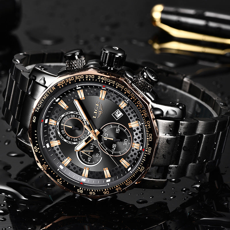 Men's fashion Quartz Watch waterproof