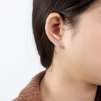 S925 Sterling Silver Stud Earrings Elegant Lady