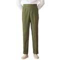 Heren modieuze zakelijke casual formele broek rechte Lyocell Fiber Naples hoge taille rechte pijpen heren casual broek
