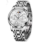 OLEVS Luxury Brand Men's Watches Waterproof Calendar Diving Quartz Movement Multifunction Wristwatch