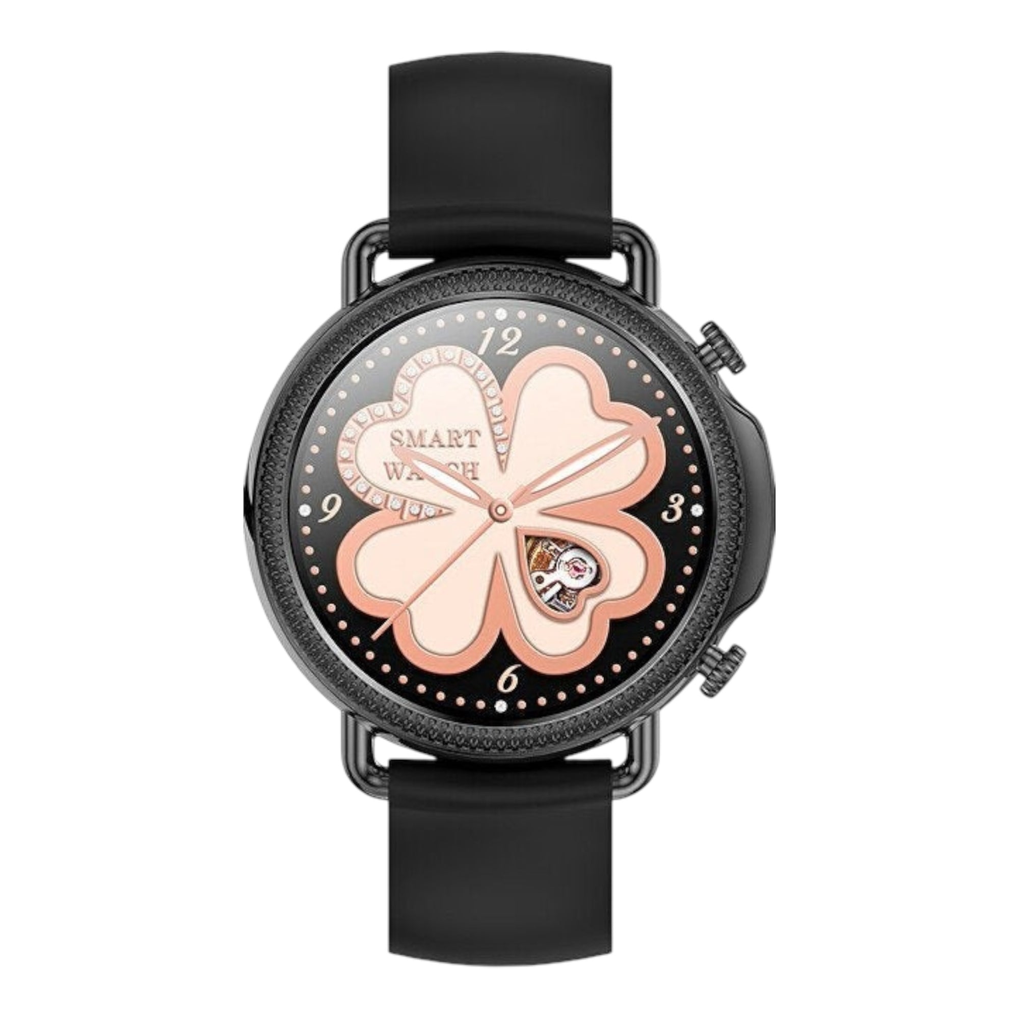 Orologio intelligente da donna Full Circle Full Touch Monitoraggio della salute del corpo Chiamata BT Smart Remainder Smartwatch da donna