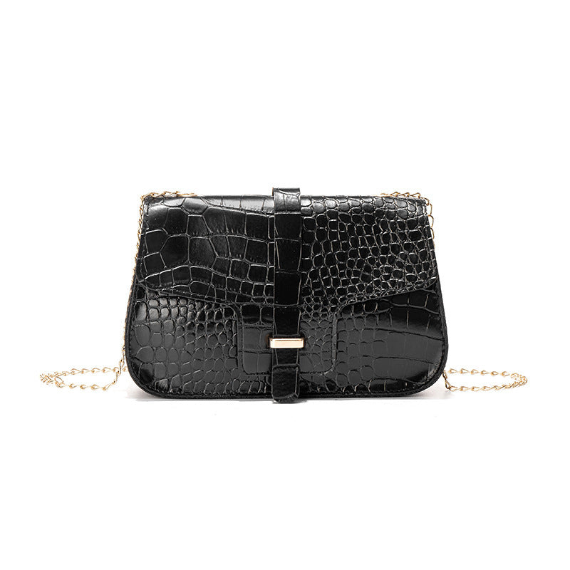 Vrouwen Crossbody Tas Niche Western Stijl Ketting Schoudertas Origineel Leer Grote Capaciteit Vrouwen Schoudertas