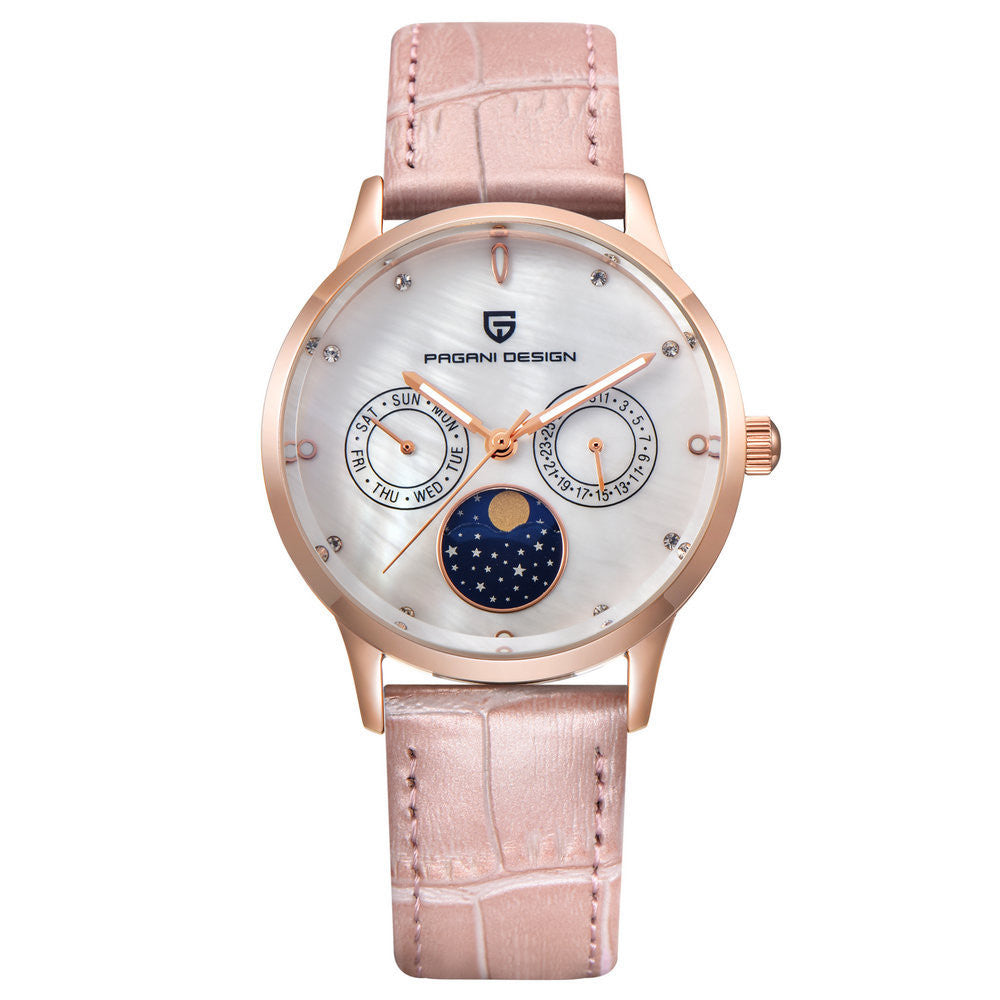 Pagani Design Luxury Brand Women Watches Fashion Gold Ladies Quartz Watch Leatger Band Female Bracelet Wristwatches