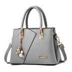 Women's Fashionable Handbag One Shoulder Bag Litchi Pattern Large Capacity Crossbody Shoulder Bag Women Handbag