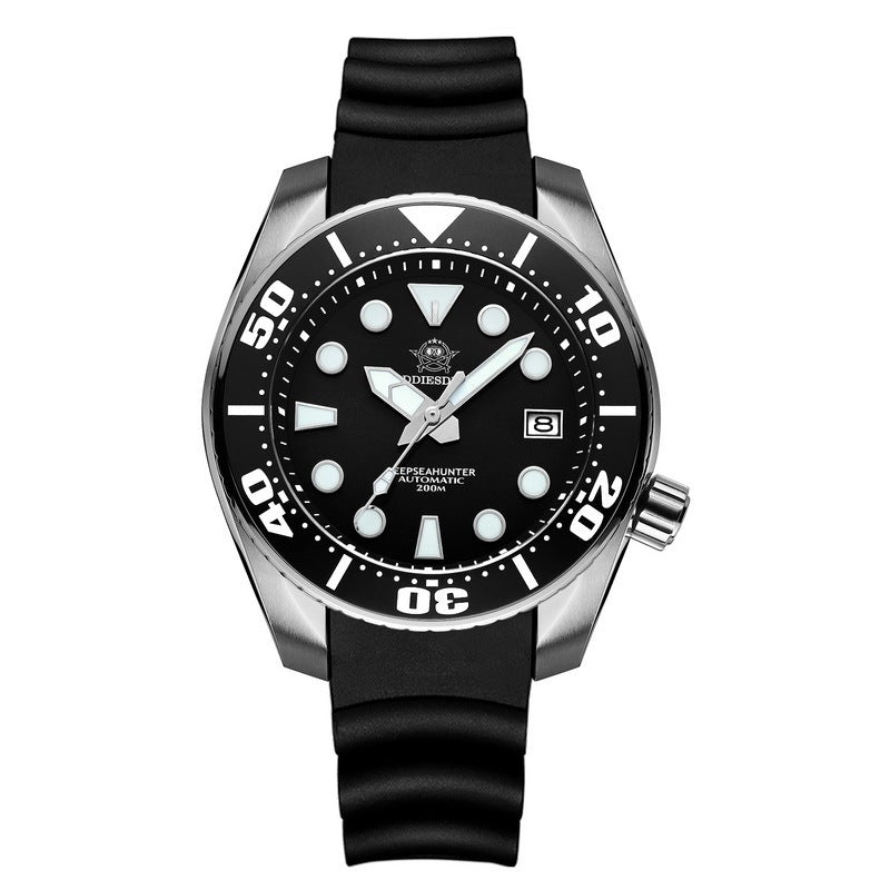 ADDIESDIVE Orologio meccanico automatico da uomo con cristallo di zaffiro BGW9 Orologio luminoso 200M Diver Orologi in acciaio inossidabile