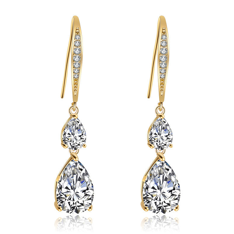 Female Simple Banquet All-match Earrings