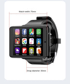 Orologio intelligente X2800 con posizionamento WIFI e GPS, doppia fotocamera