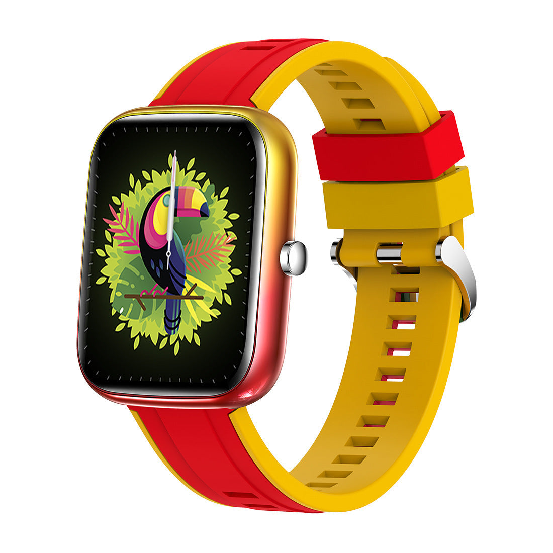 Unisex P8 Multifunctional Sports SmartWatch BT Call Heart Rate Monitor Pedometer Waterproof Full Touchscreen Smart Watch