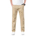 Straight Men's High Waist Plus Size Loose Thin Trousers Breathable