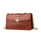 Women's Fashion High-end Trend Shoulder Bag Large Capacity Original Leather Shoulder Chain Strip Women Crossbody BagBag