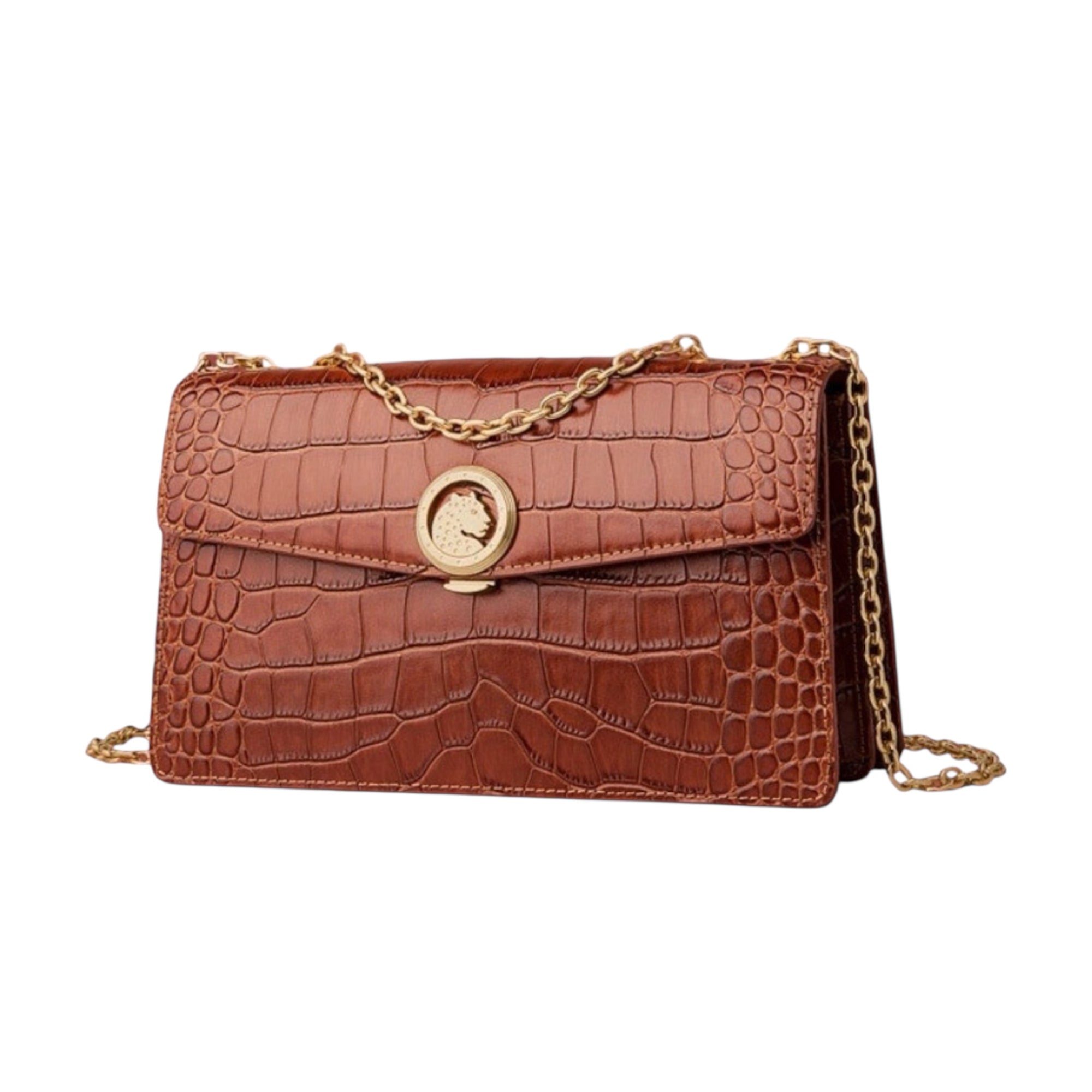 Women's Fashion High-end Trend Shoulder Bag Large Capacity Original Leather Shoulder Chain Strip Women Crossbody BagBag