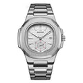 SANDA 7020 Business Casual Butterfly Double Button Men Watch - Acquisti Online