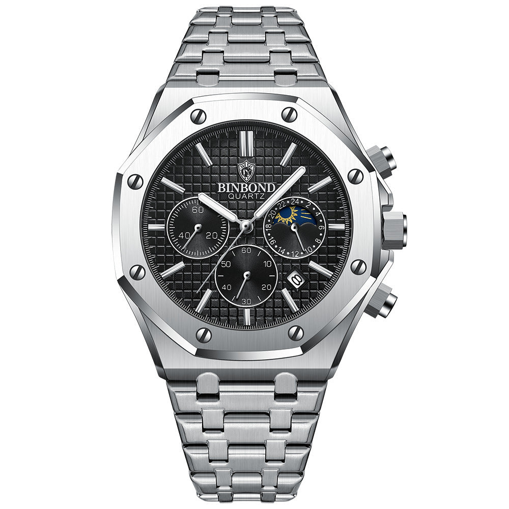 Multi-Function Sports Men's Quartz Watch