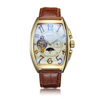 SEWOR Men's Tourbillon Moon Phase Mechanical Automatic Wrist Watch