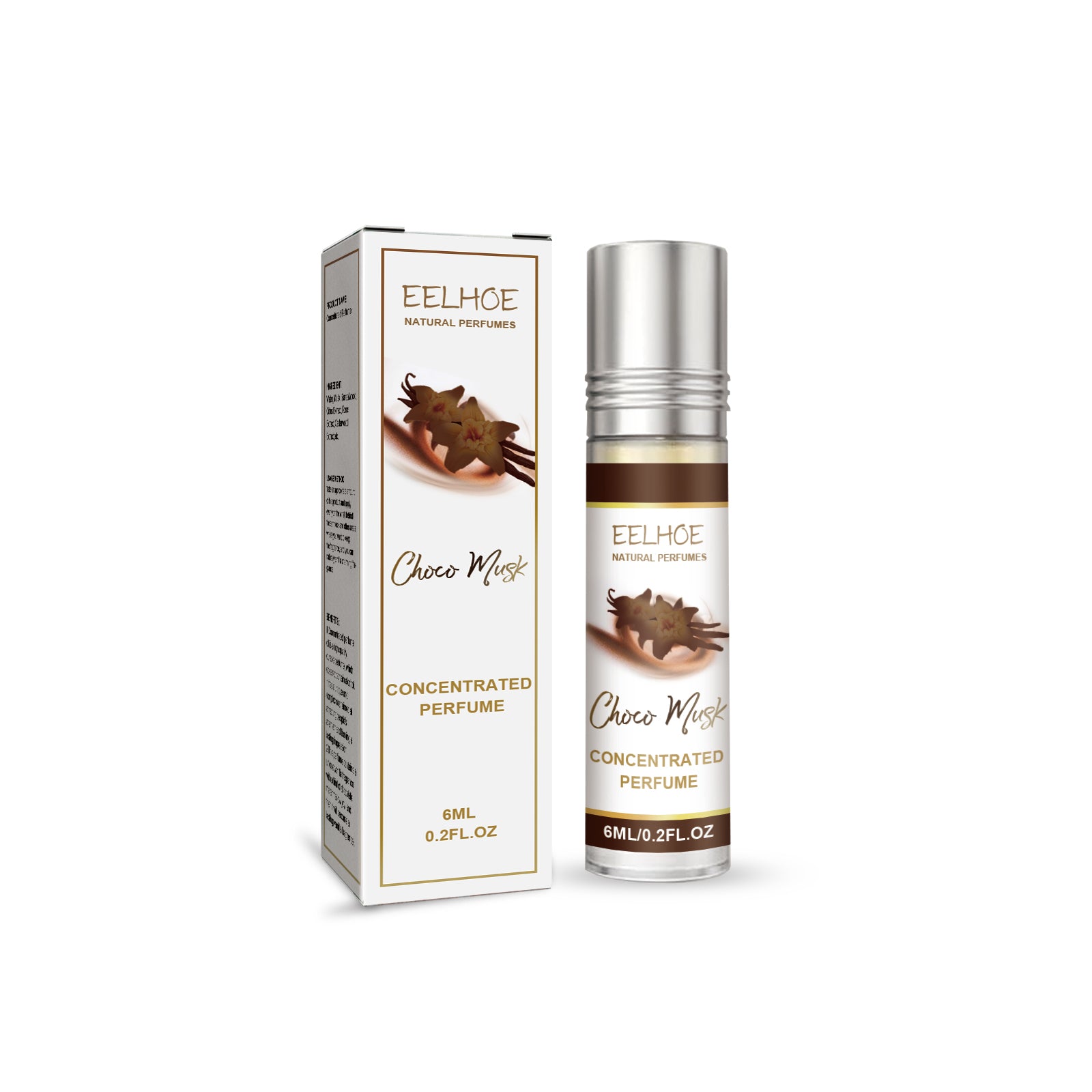 Eelhoe Chow Musk Concentrated Natural Perfume 6ml Essential Oil Perfume Long-Lasting Light Fragrance Women's Perfume - Acquisti Online