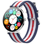 T8 Women's AMOLED Smart Watch Call Remind Ladies Physiologic Function Clock Sport Bracelet Health Track Waterproof Smartwatch