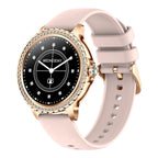 I58 Smart Watch Bluetooth BT Chiamata Monitoraggio della salute Ossigeno nel sangue Promemoria intelligente Modalità multi sport Orologio intelligente realizzato in pietra preziosa