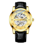 CHENXI 8802 Nuovo orologio automatico di lusso da uomo, impermeabile, orologio meccanico di lusso con tourbillon, orologio da polso con numeri romani.